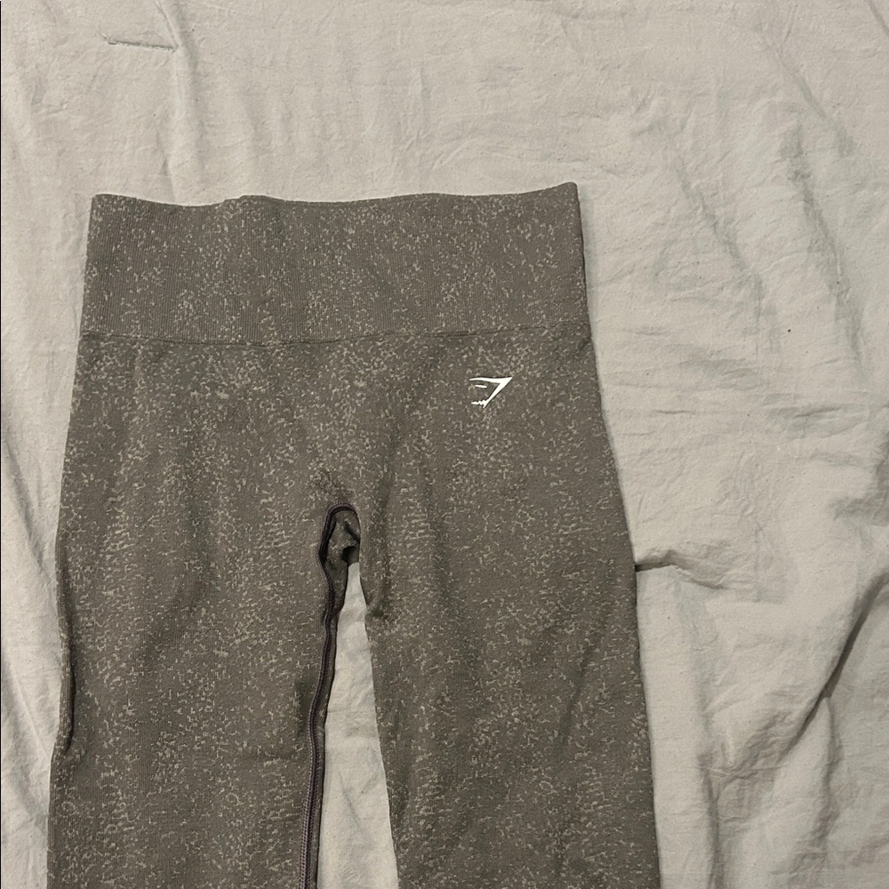 Gymshark Kids Speckled Gray Leggings